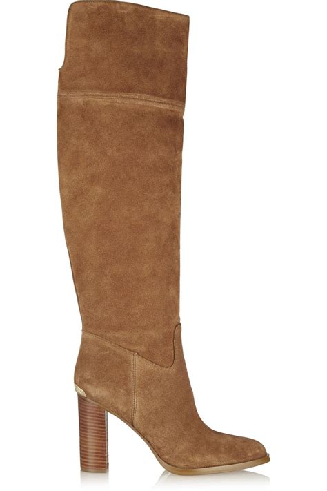 suede michael kors 2016|Michael Kors heeled boots.